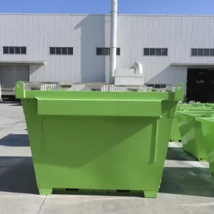Conteneur à déchets en acier