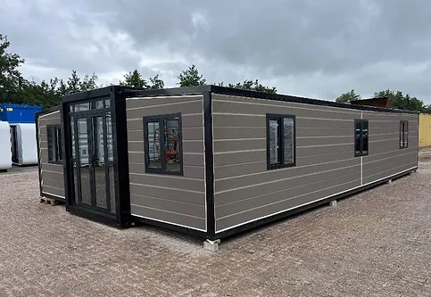 Tiny House / chalet de luxe dépliable et équipé / Unité de vie mobile XXL