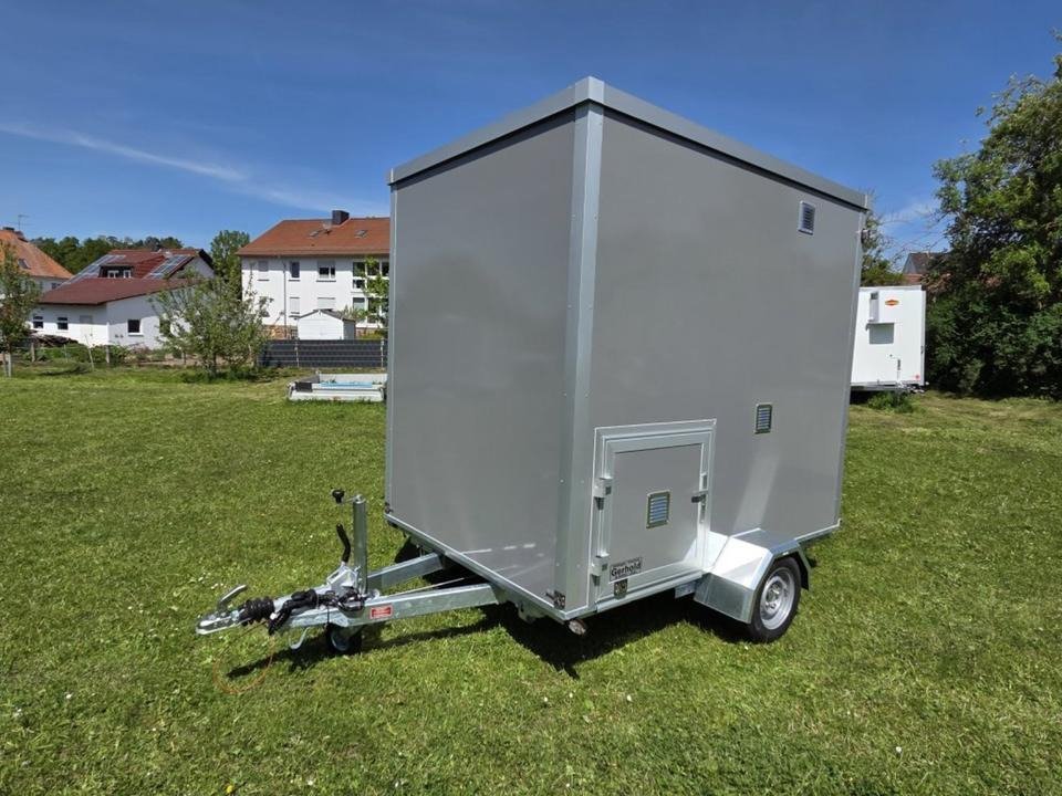 Conteneur comme habitat, remorque chariot de salle de bain remorque de salle de bain remorque sanitaire toilette douche – Image 4