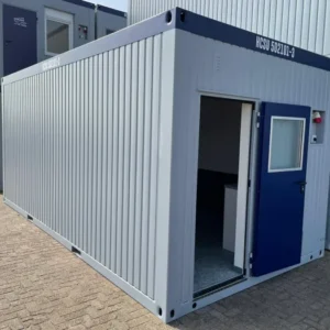 CONTENEUR 20 PIEDS UNITÉ D'HÉBERGEMENT 6 X 3 AVEC CUISINE