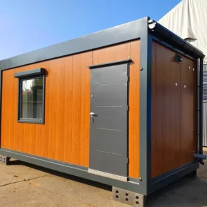 Conteneur maison utilisable toute l'année, maison mobile, maison pour un terrain de 18 m